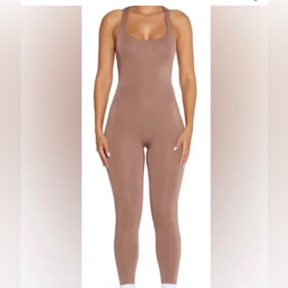 NWT Naked Wardrobe Scoop Neck Body Suit